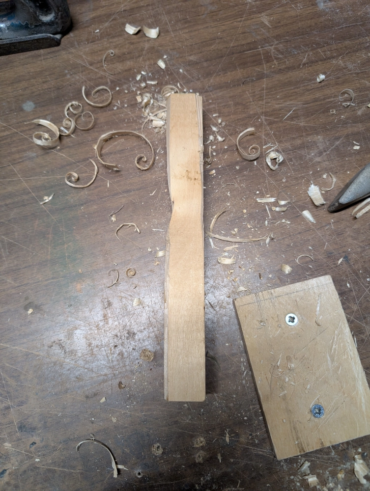 Dvidešimt penkių milimetrų vąšelio pirmas etapas.